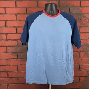 Martin Gordon Junior XL Two-Tone Blue T-Shirt – Casual,‎ Classic, Everyday